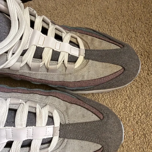 Nike Air Max 95 Multicolor Canvas Sneakers Men’s Size 13 - Picture 9 of 9